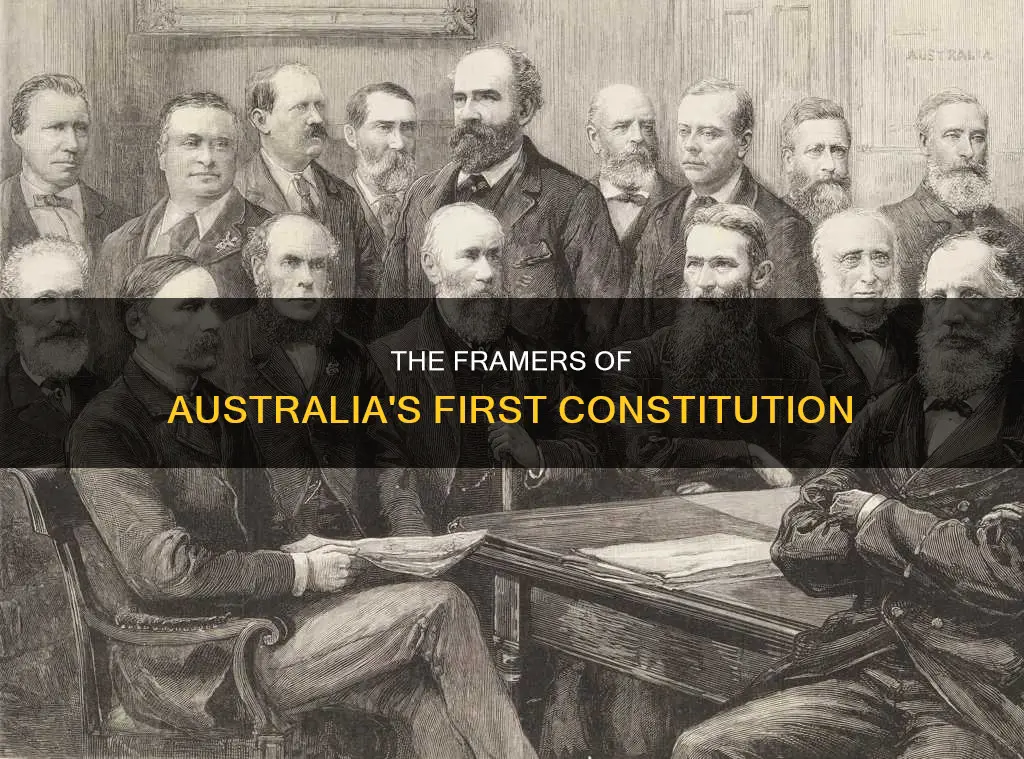 who wrote the first australian constitution