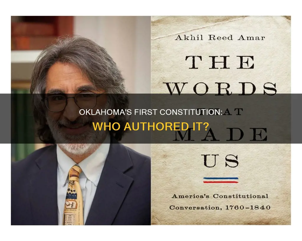 who wrote the first constitution in oklahoma