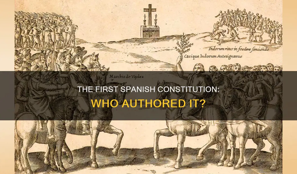 who wrote the first spanish constitution