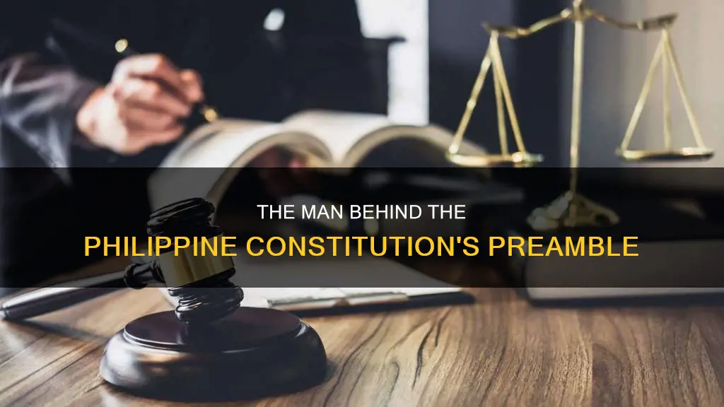 who wrote the preamble of the philippine constitution