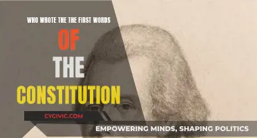 The Constitution's First Words: Who Authored Them?