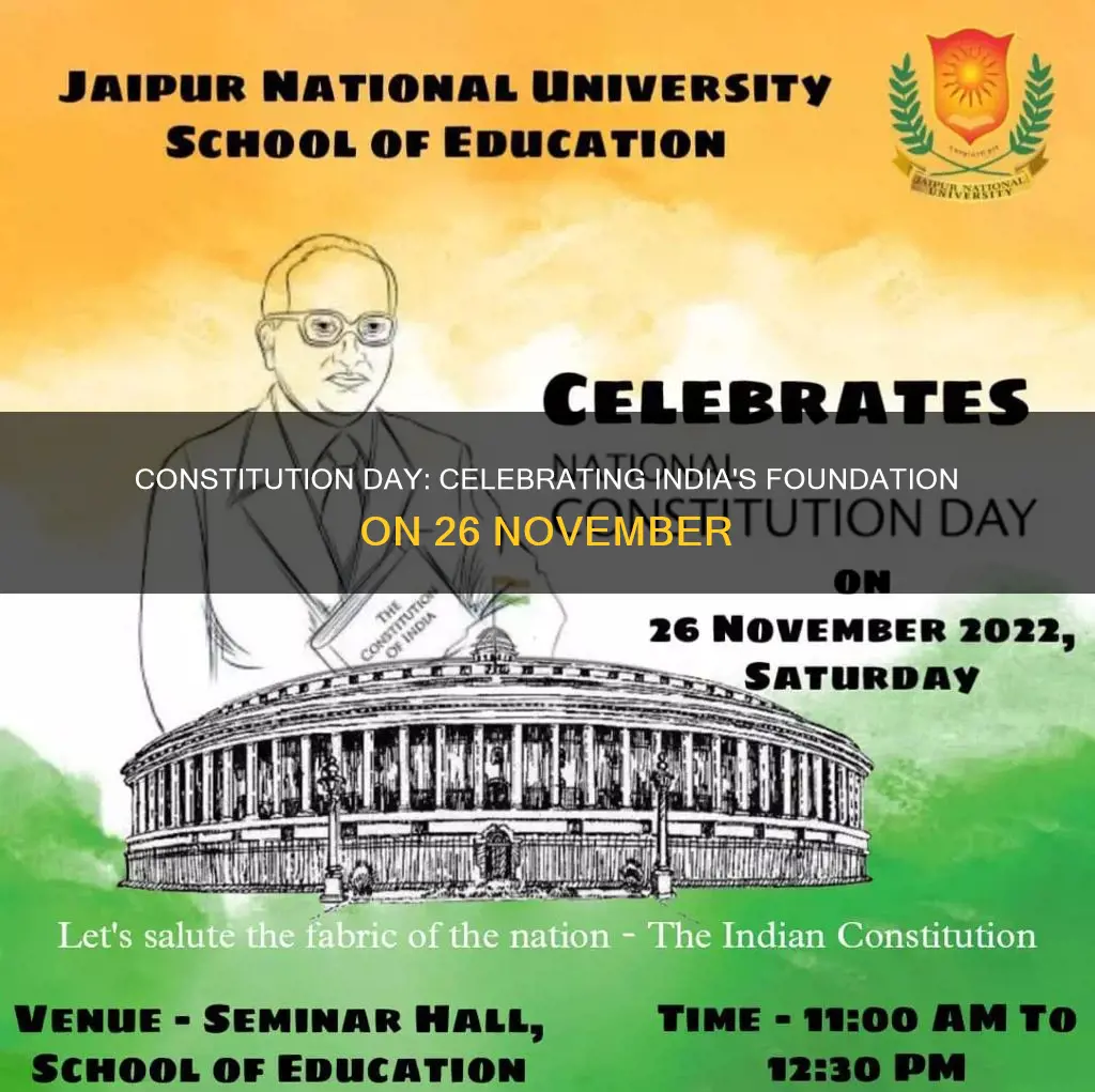 why 26 november is celebrated as constitution day