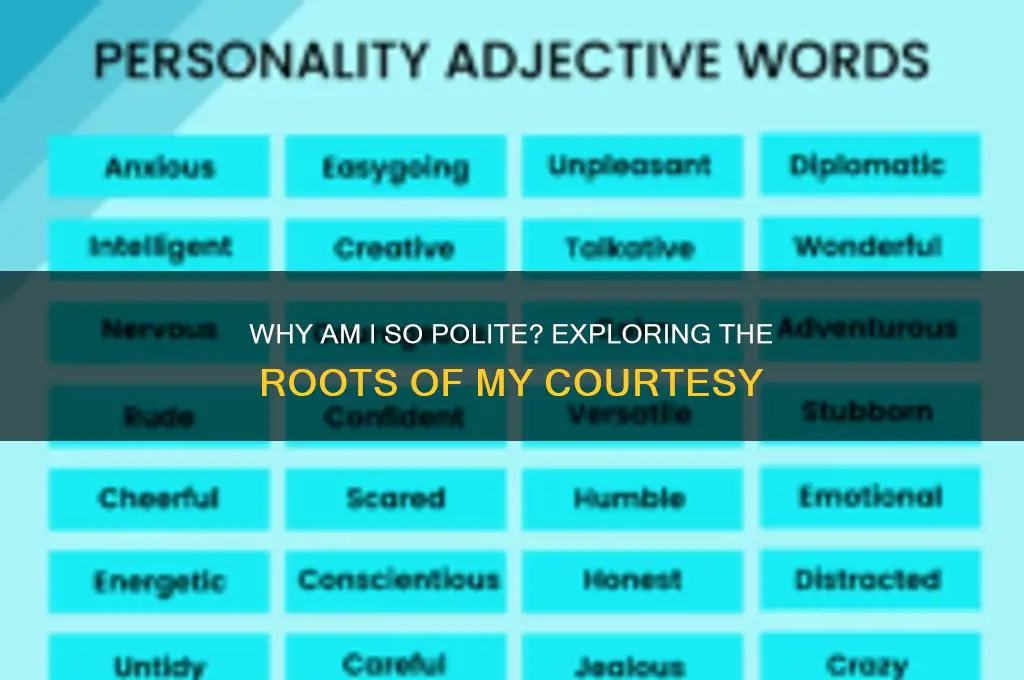 why am i so polite