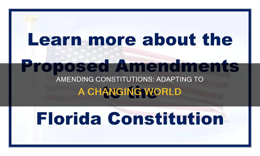 why amend a constitution