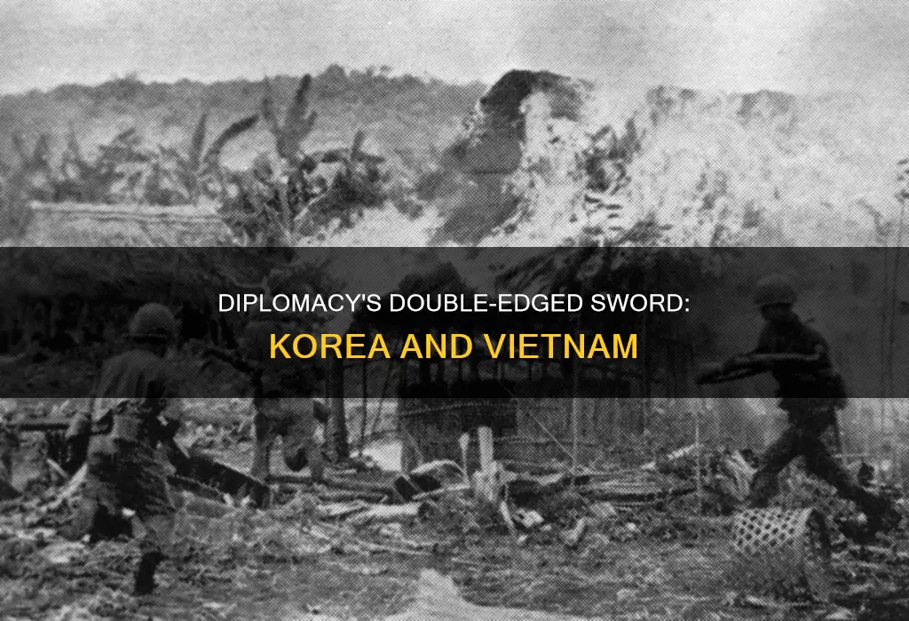 why america signed diplomacy in korea war not vietnam war