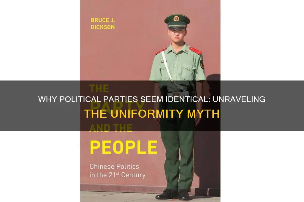 why are all political parties the same