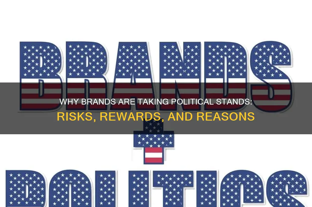 why are brand going political