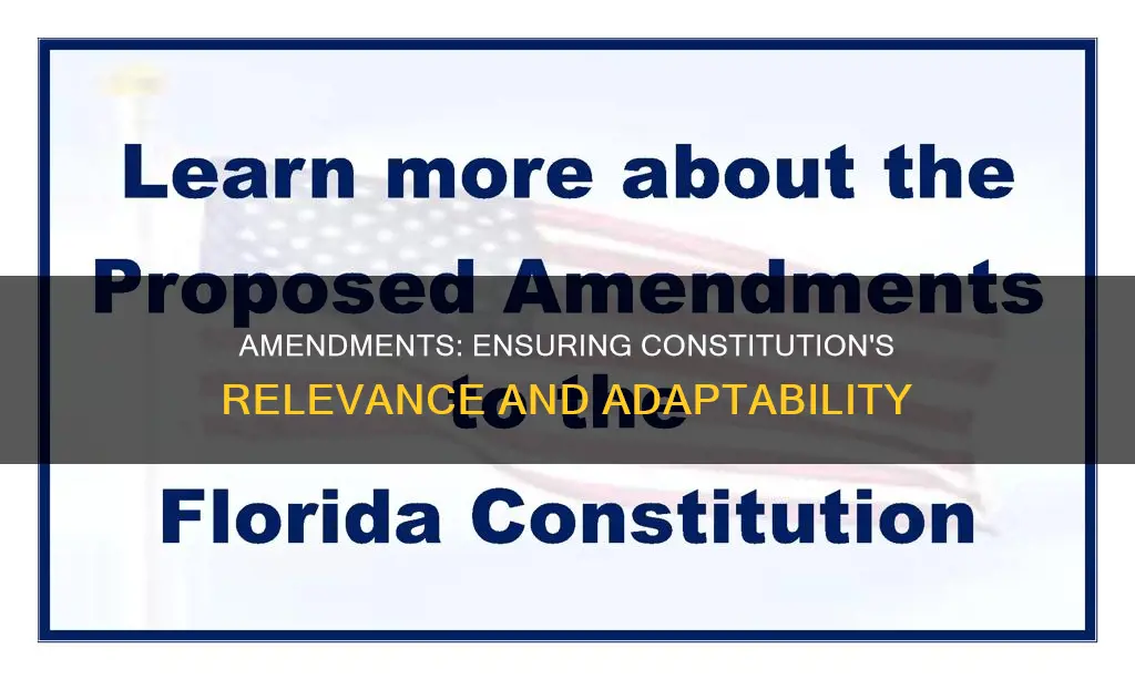 why are constitutional amendments necessary