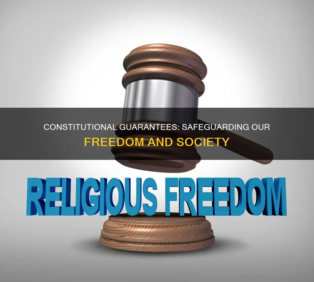 why are constitutional guarantees important to a free society