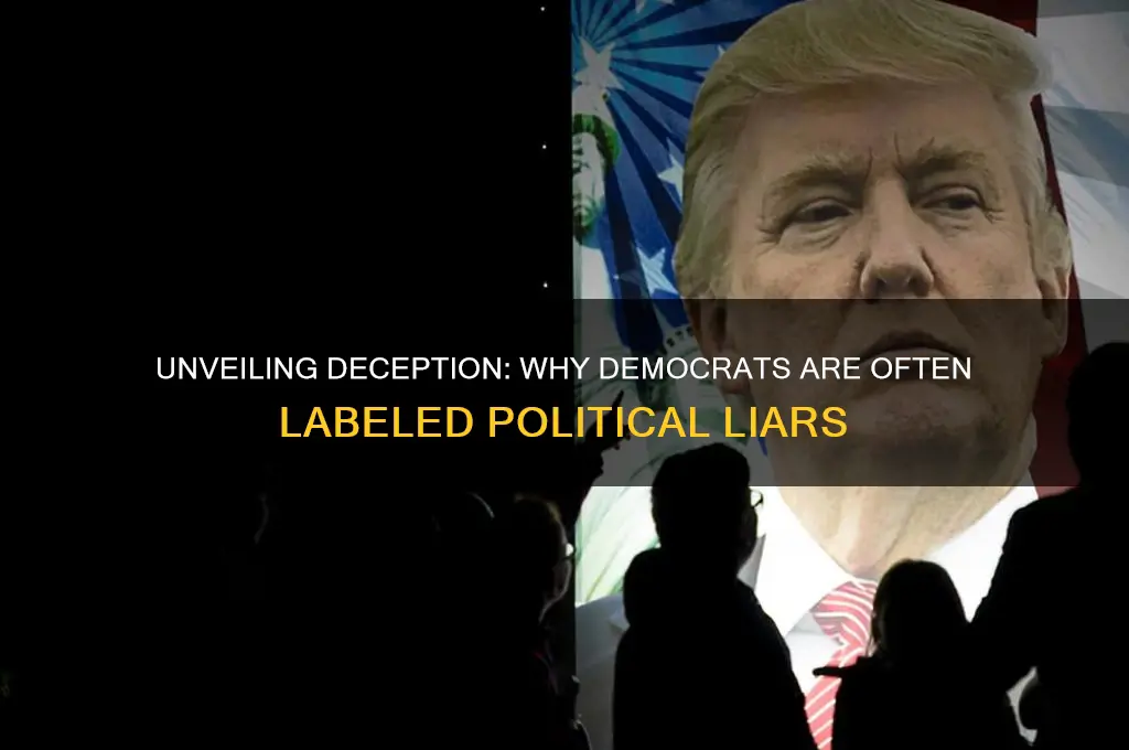 why are democrats political liar