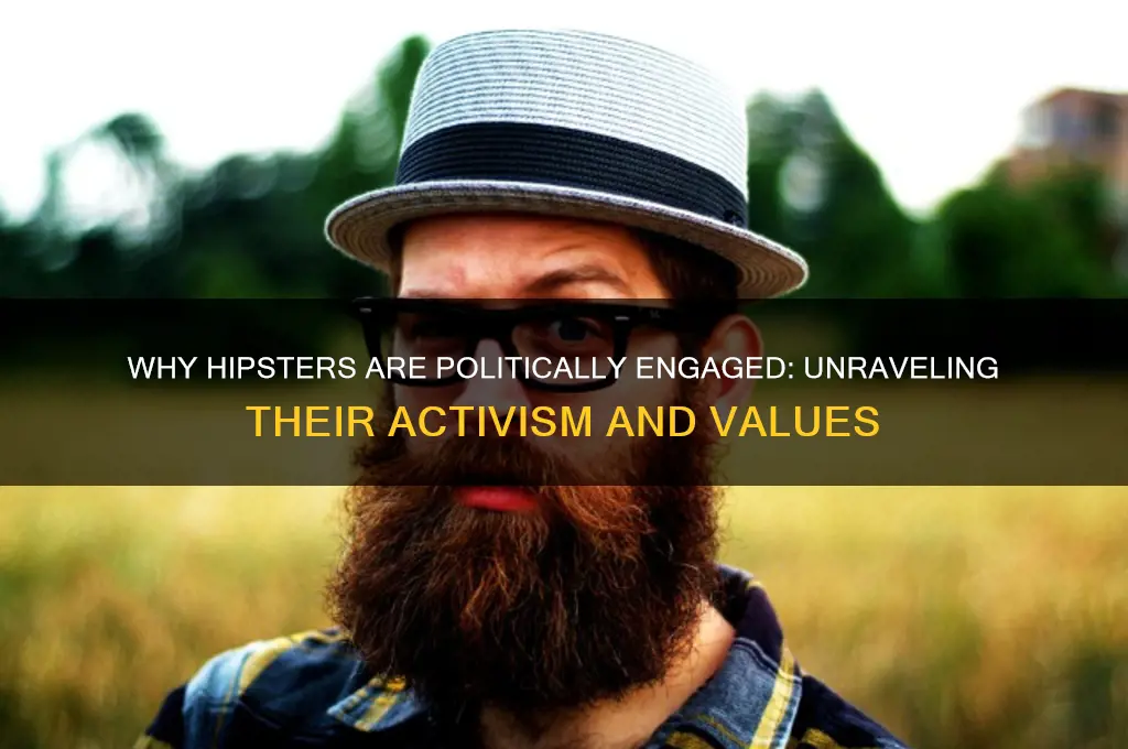 why are hipsters so political