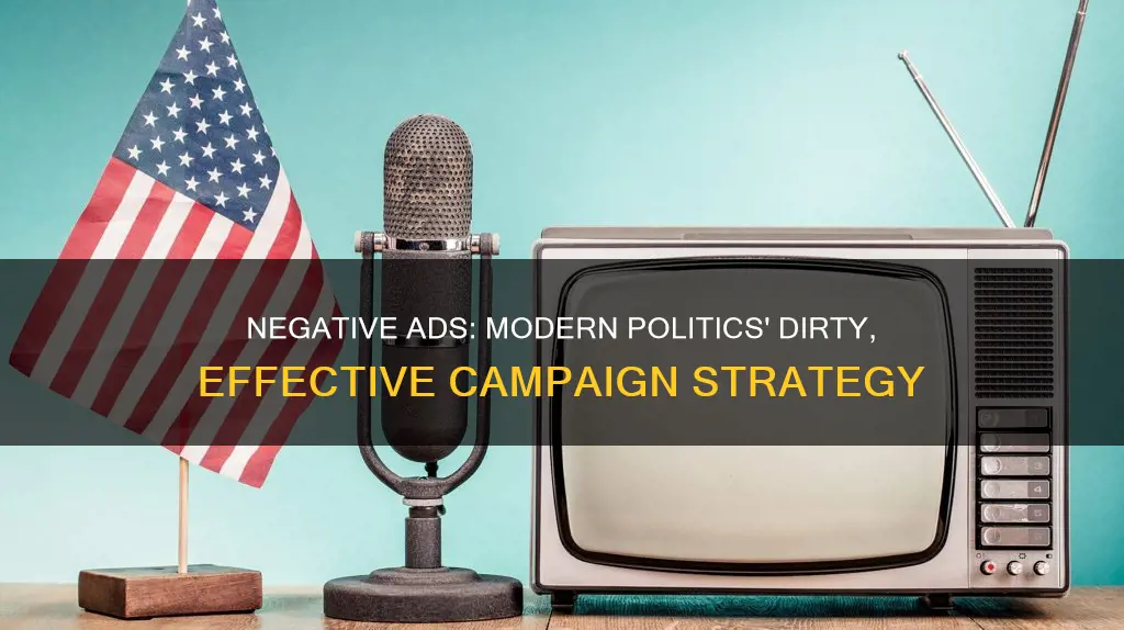 why are negative ads so popular in modern political campaigns