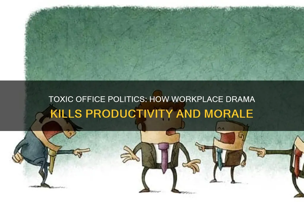 why are office politics bad