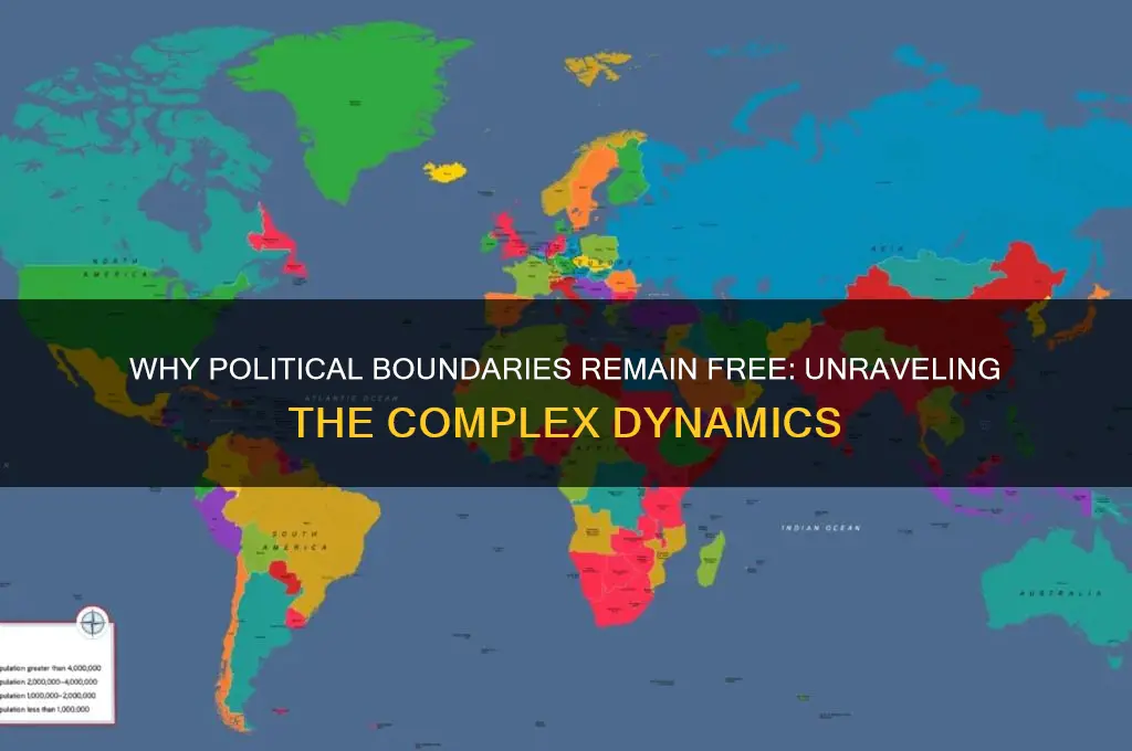 why are political boundaries free
