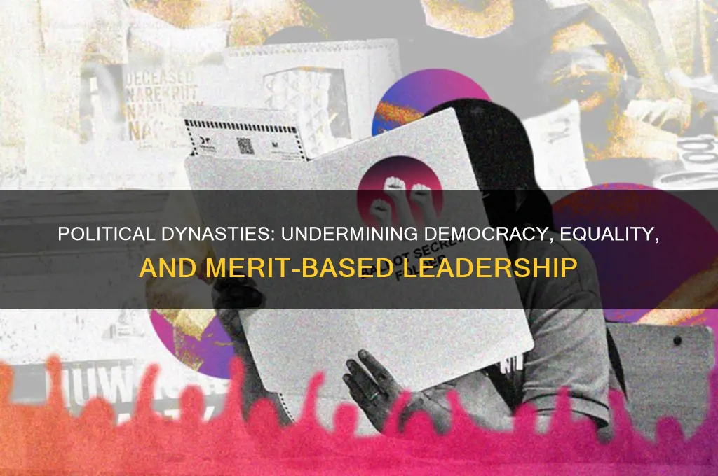 why are political dynasties bad