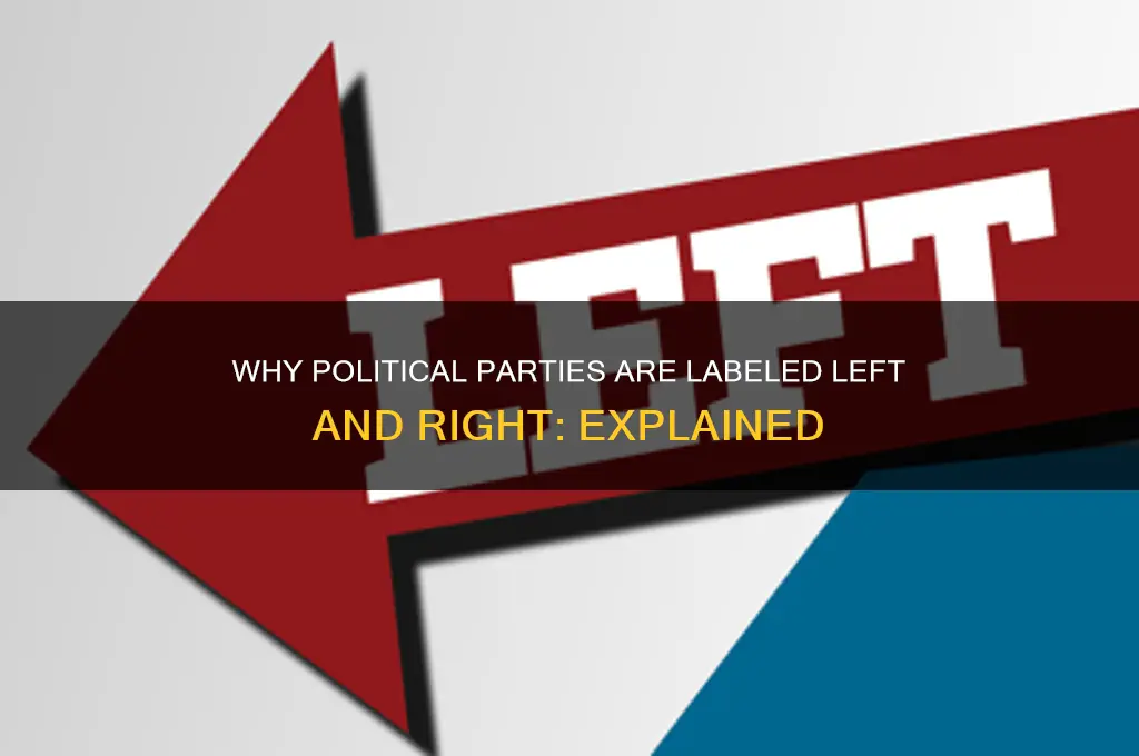 why are political parties called left and right