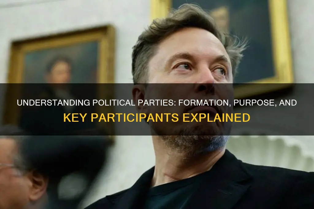 why are political parties formed and who is involved