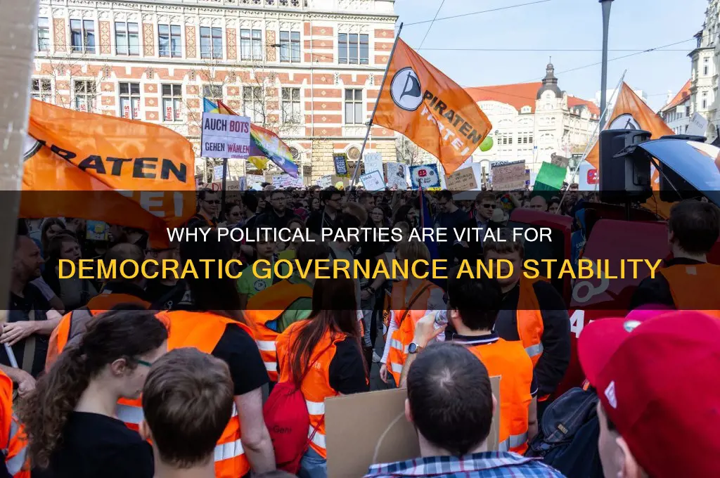 why are political parties important in a democracy