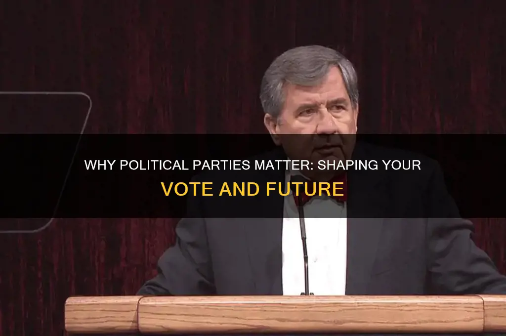 why are political parties important in your ballot