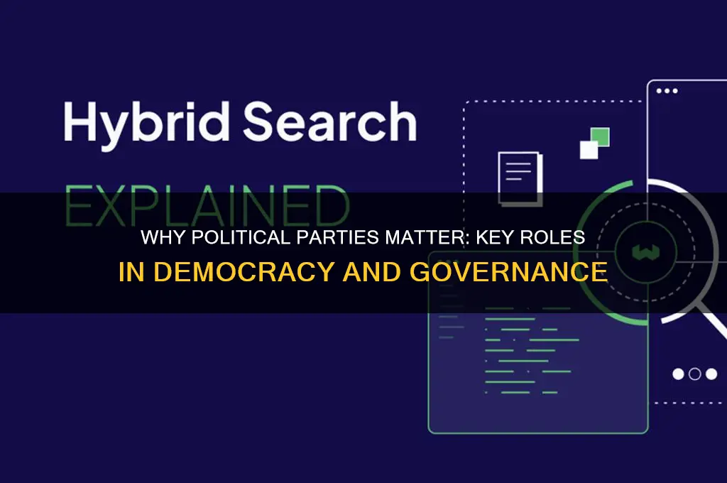 why are political parties important select all that apply