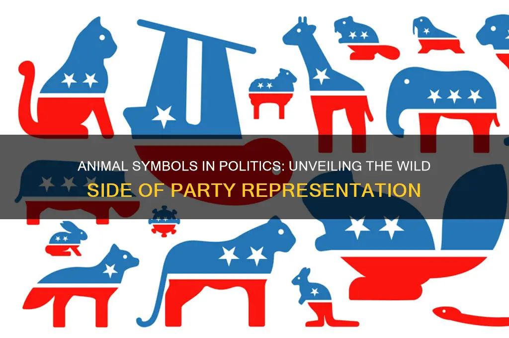 why are political parties represented as animals