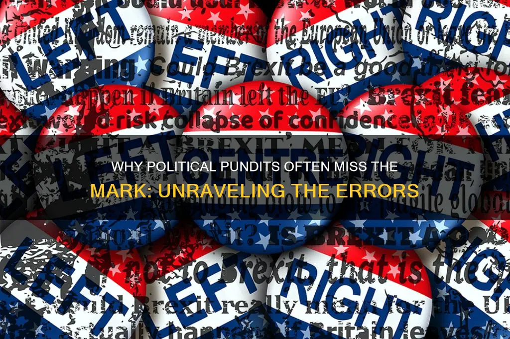 why are political pundits wrong