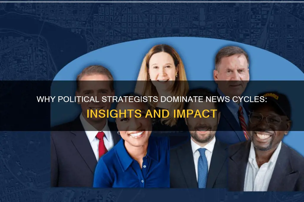 why are political strategists onnews