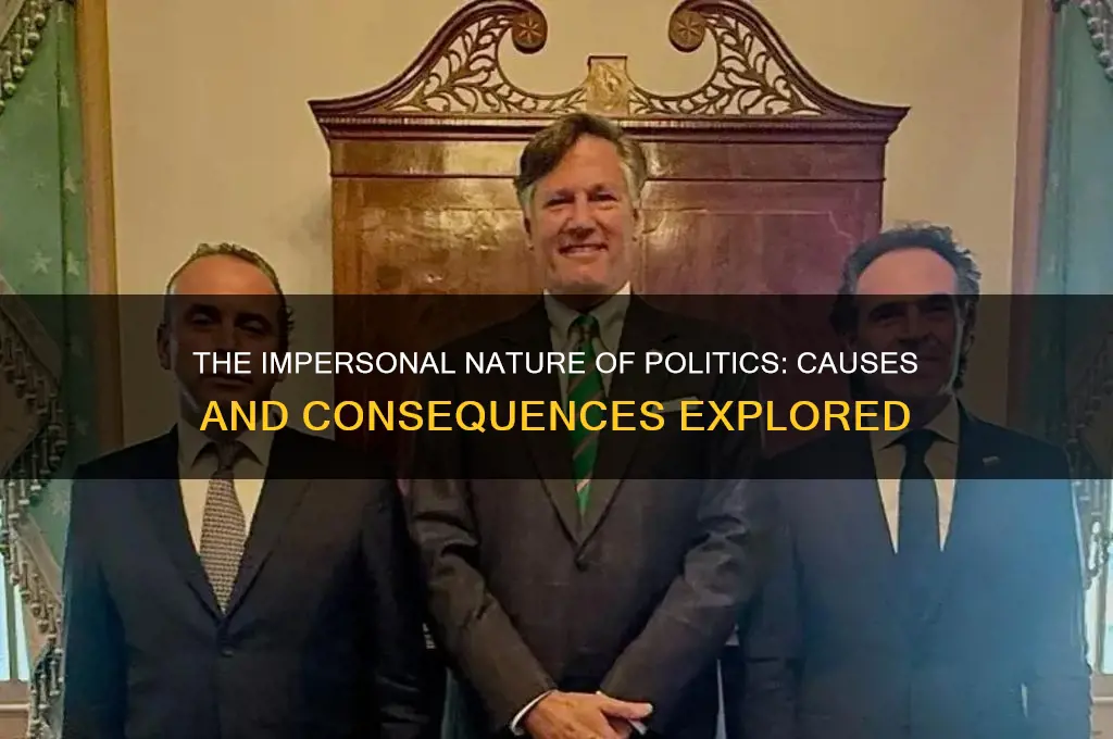 why are politics impersonal