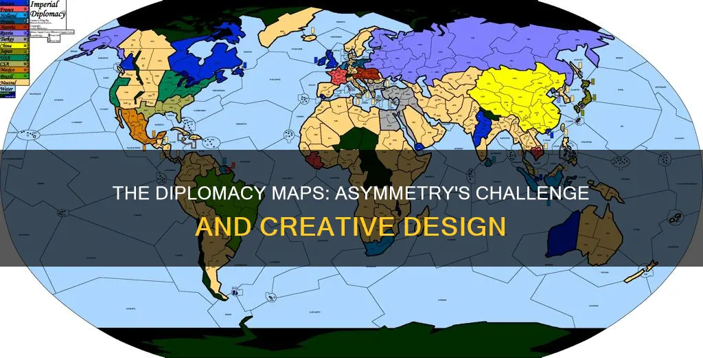 why are so many diplomacy maps assymetric