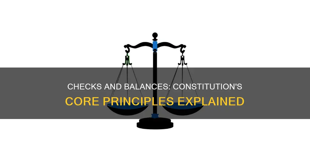 why are the checks and balances written in the constitution