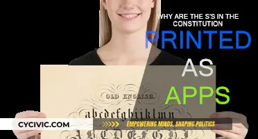 The Founding Fathers' Typographical Quirk: 'S's as Apps