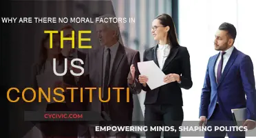 The US Constitution: Morality's Absence Explored