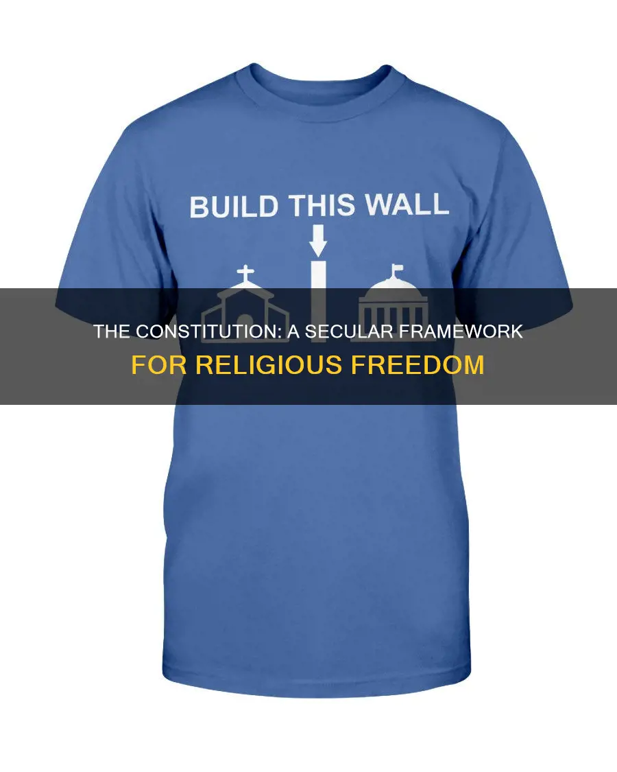 why are there no rligious terms in the constitution