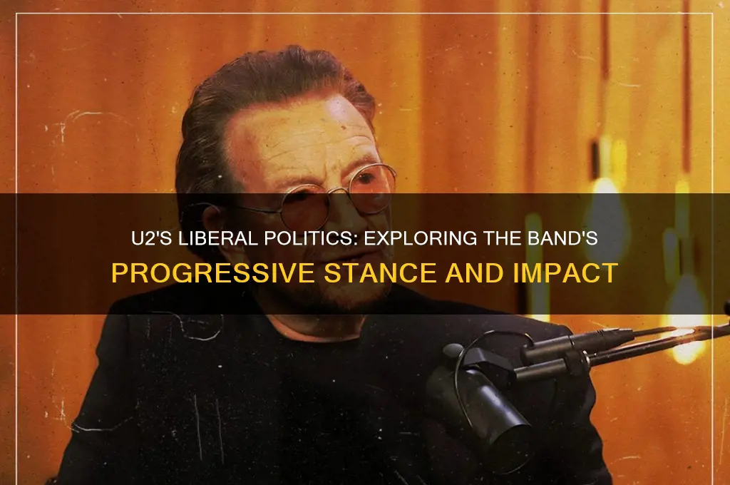why are u2 politics liberal