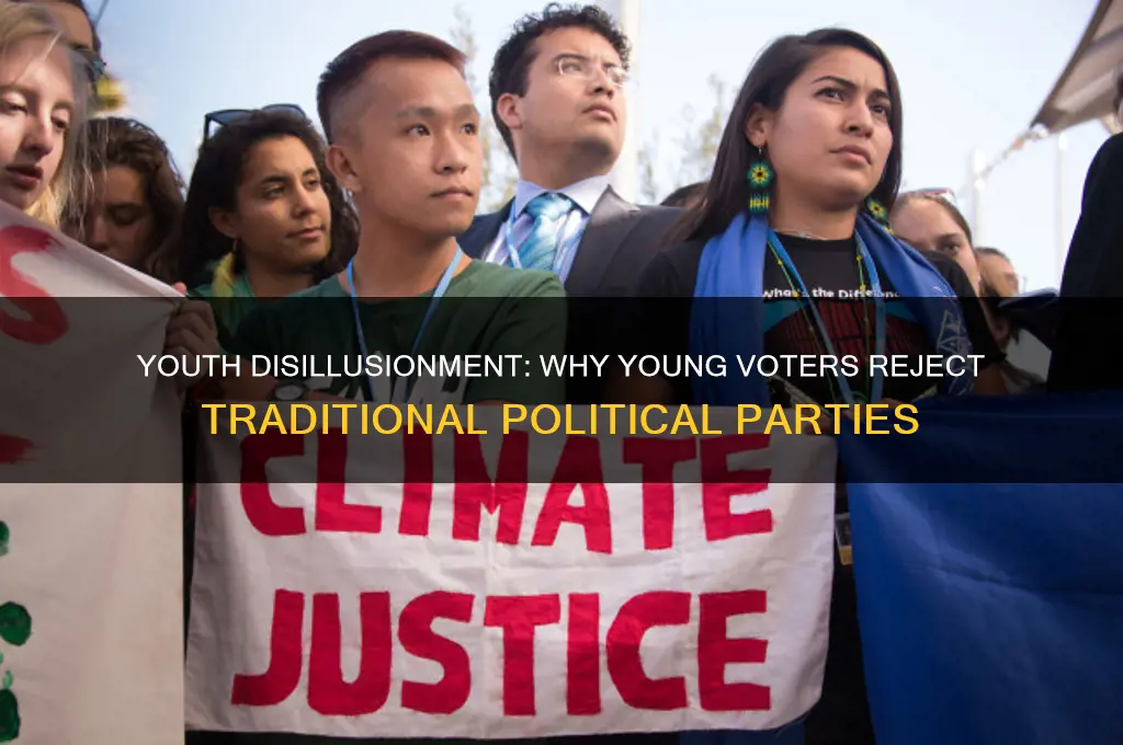 why are young people against political parties