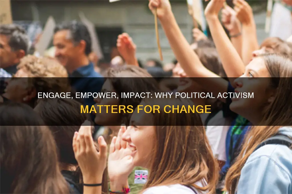 why be politically active