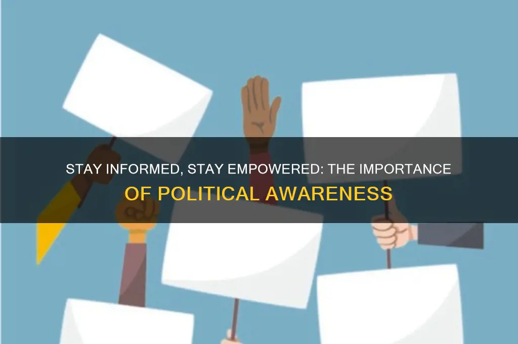 why be politically informed