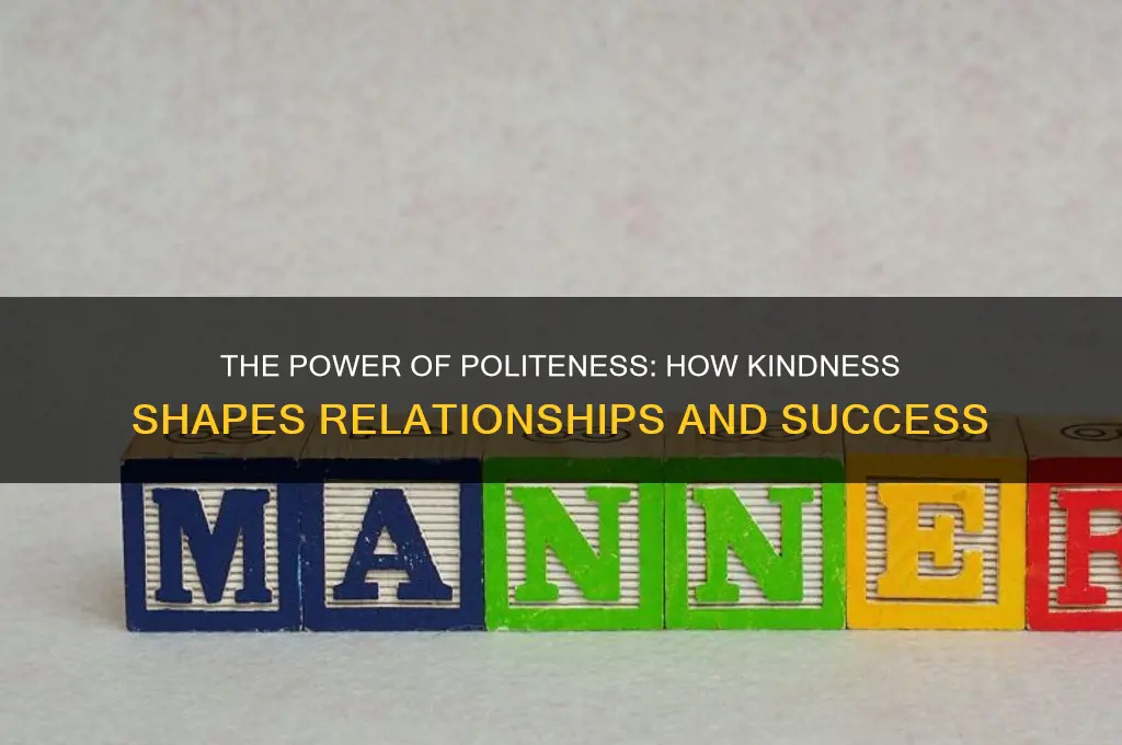 why being polite matters
