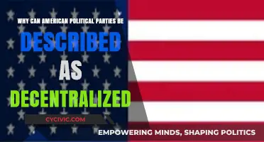 Decentralized Power: Understanding the Structure of American Political Parties