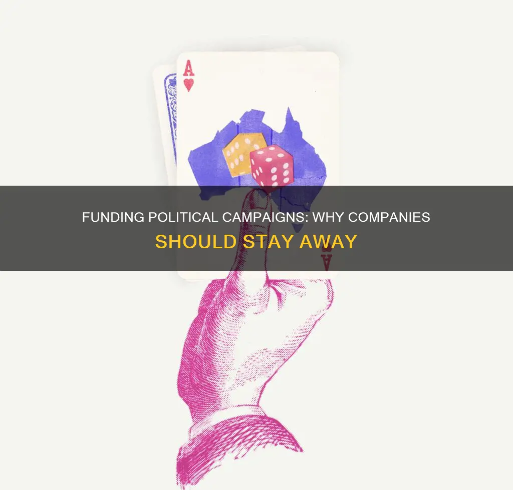 why cant companies fund political campaigns