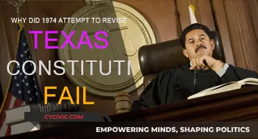 Failed Texas Constitution Revision: What Went Wrong in 1974?