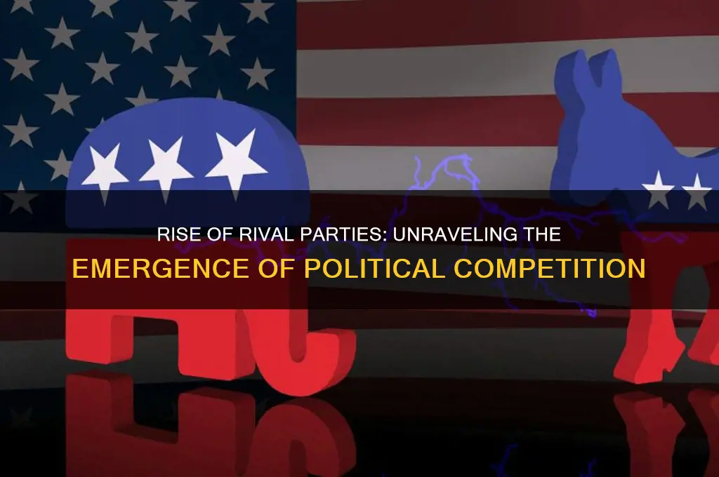 why did competing political parties emerged in the