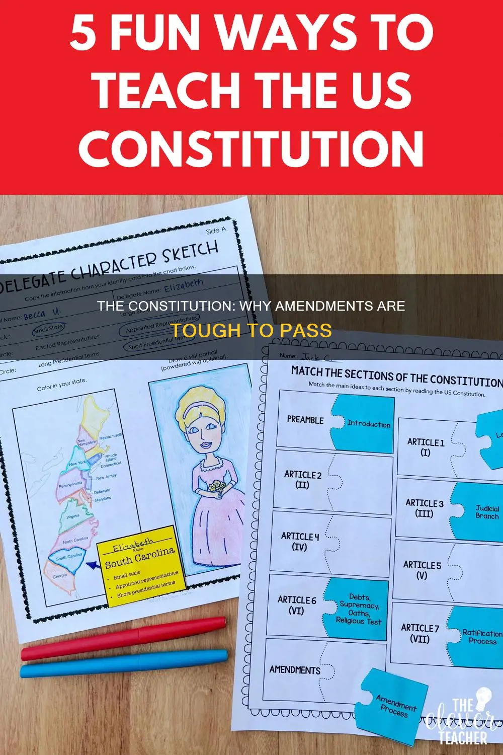 why did congress make ammending the constitution difficult