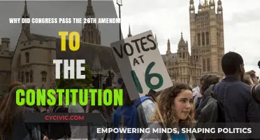 The 26th Amendment: Congress' Move to Empower Youth