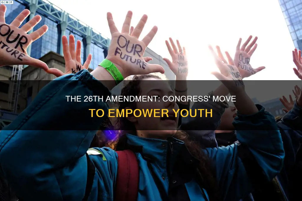 why did congress pass the 26th amendment to the constitution