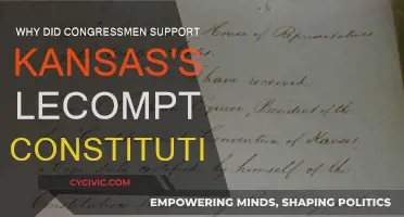 Lecompton Constitution: Congressmen's Support Explained