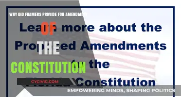 Amending the Constitution: Framers' Vision and Legacy