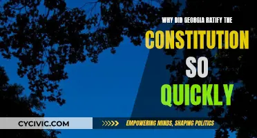 Georgia's Swift Constitution Ratification: Why the Rush?