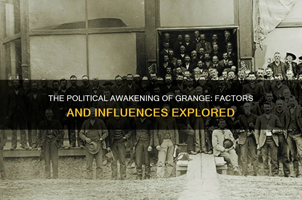 why did grange become political