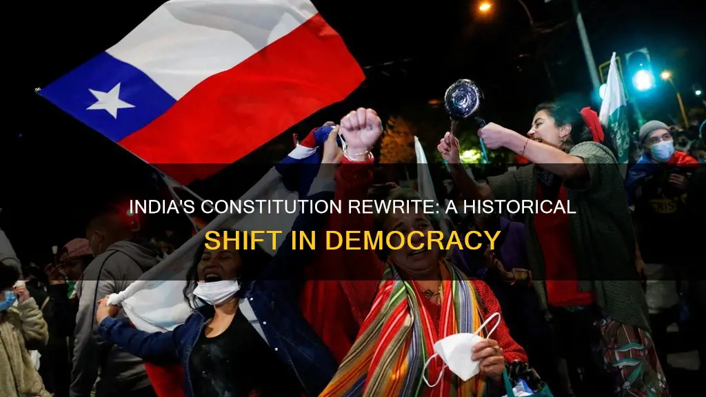 why did india rewrite their constitution